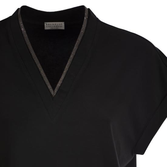  브루넬로 쿠치넬리 폴로 티셔츠 M0T18BD222 BLACK - BRUNELLO CUCINELLI