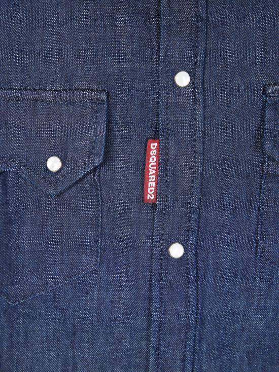26SS 디스퀘어드2 데님 셔츠 S74DM1025D30029 470 BLU - DSQUARED2