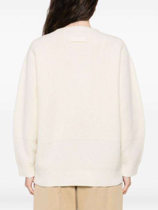 25FW 니콜슨&니콜슨 스웨터 WAVY OFF White - NICHOLSON & NICHOLSON