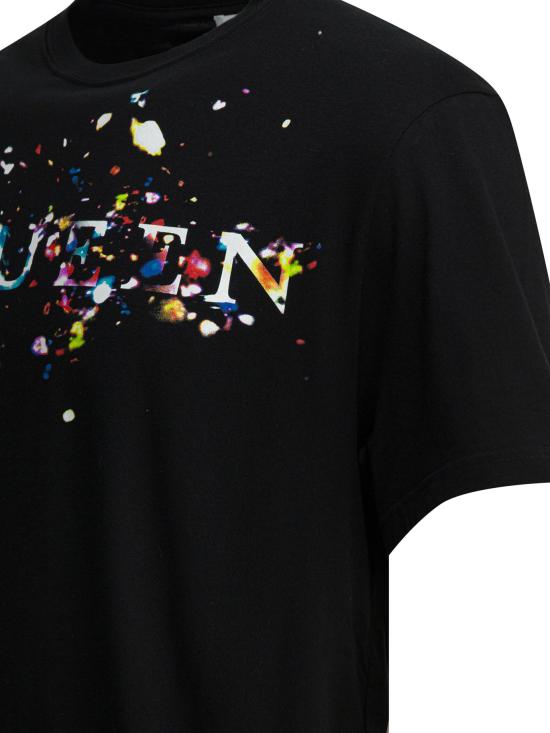 26SS 알렉산더 맥퀸 반팔 티셔츠 857144QTAEF0555 Black - ALEXANDER MCQUEEN