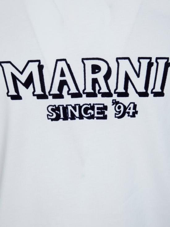 26SS 마르니 반팔 티셔츠 HUMU0198MPUSCY91 LOW01 BIANCO - MARNI