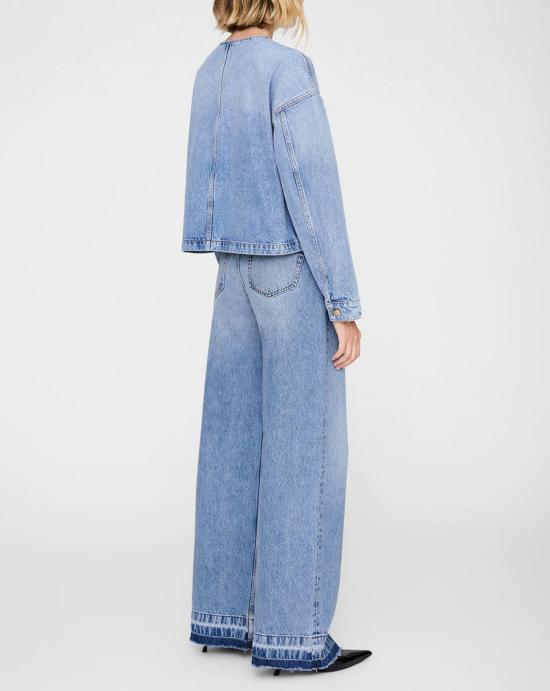 26SS 애니빙 자켓 A0111565WHD33 Washed blue - ANINE BING