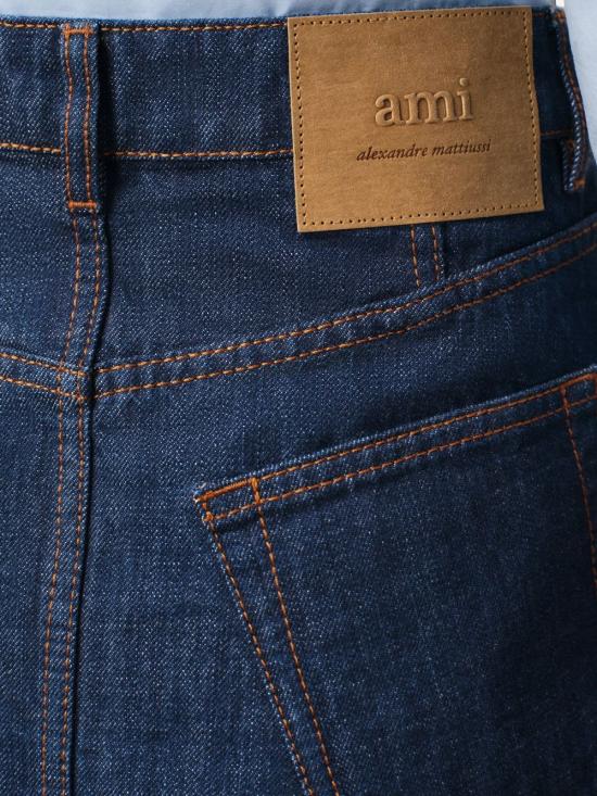 26SS 아미 숏 스커트 FSK467DE0122 402 Blue - AMI