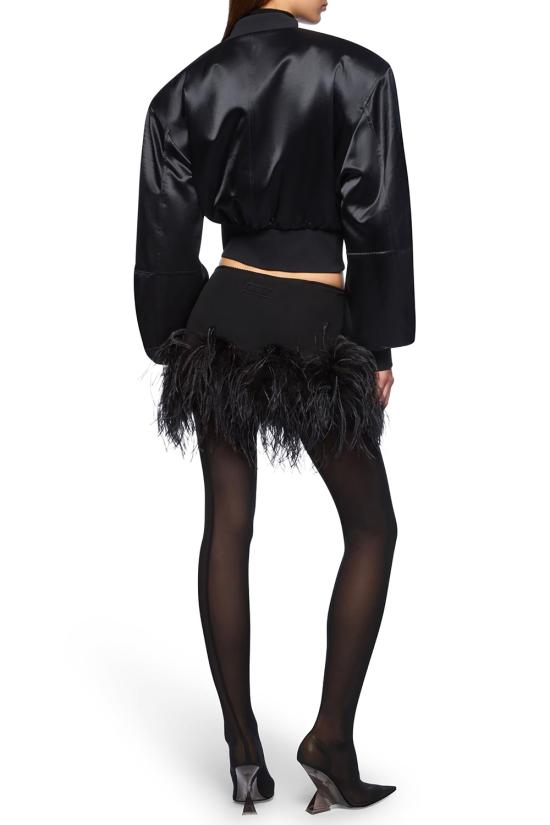 26SS 디 아티코 자켓 260WCB00104VVV102AA 100 Black - THE ATTICO