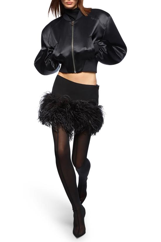 26SS 디 아티코 자켓 260WCB00104VVV102AA 100 Black - THE ATTICO