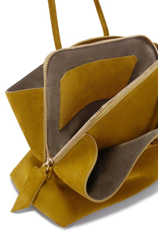 26SS 디 아티코 라 파세지아타 미디엄 탑 핸들 백 250WAH00054LBT007AA 853 KHAKI - THE ATTICO