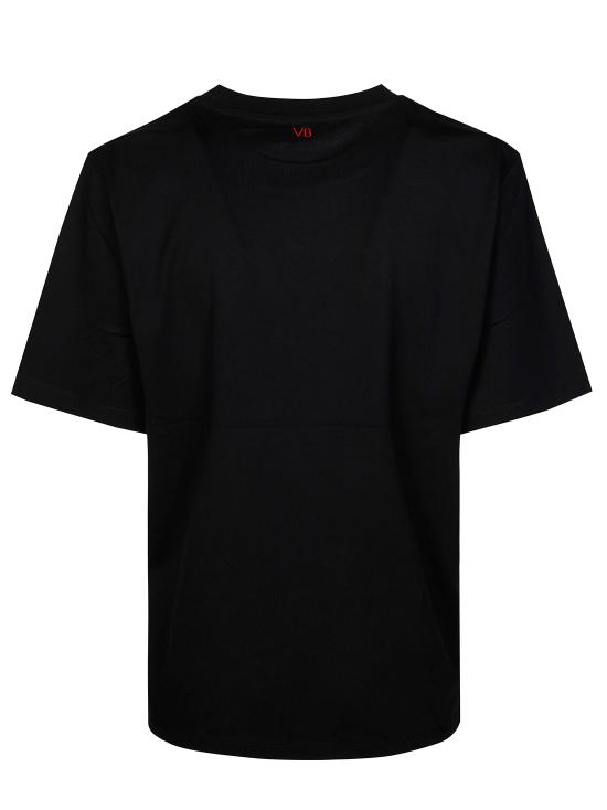 26SS 빅토리아 베컴 반팔 티셔츠 1424JTS005949A NERO - VICTORIA BECKHAM