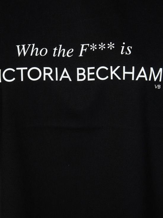 26SS 빅토리아 베컴 반팔 티셔츠 1424JTS005949A NERO - VICTORIA BECKHAM
