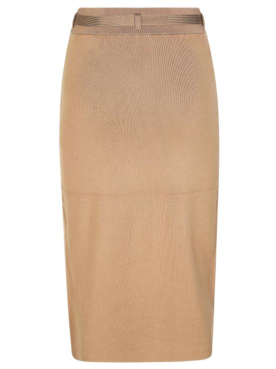 26SS 엘리자베타프랜치 미디 스커트 GK27S61E2 727 BEIGE - ELISABETTA FRANCHI