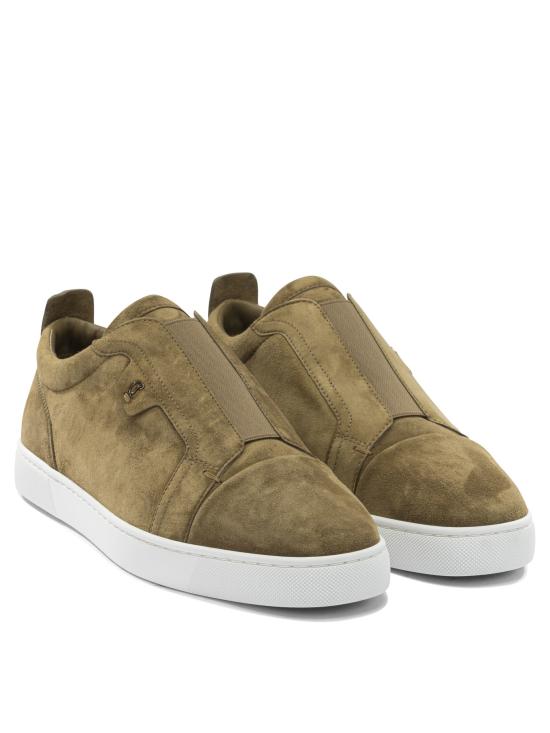 26SS 크리스챤 루부탱 스니커즈 3250667BZ09 Brown - CHRISTIAN LOUBOUTIN
