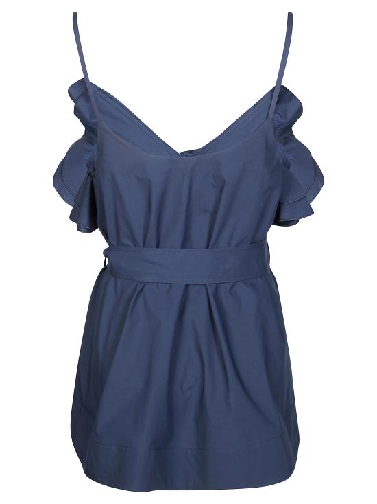 26SS 파로쉬 블라우스 D313354CANYOX26 012 BLU - PAROSH