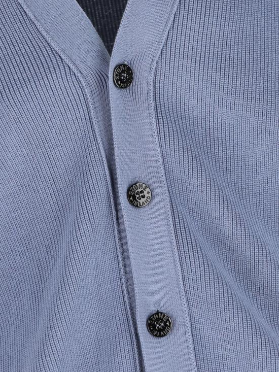 26SS 스톤 아일랜드 가디건 L1S155100009S00D8 V0024 Blue - STONE ISLAND