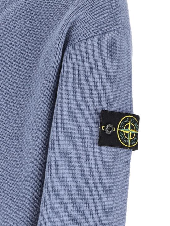 26SS 스톤 아일랜드 가디건 L1S155100009S00D8 V0024 Blue - STONE ISLAND