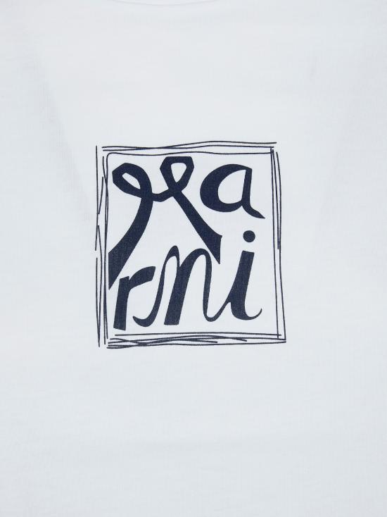 26SS 마르니 반팔 티셔츠 THJE0384P0USCY88 LOW01 BIANCO - MARNI