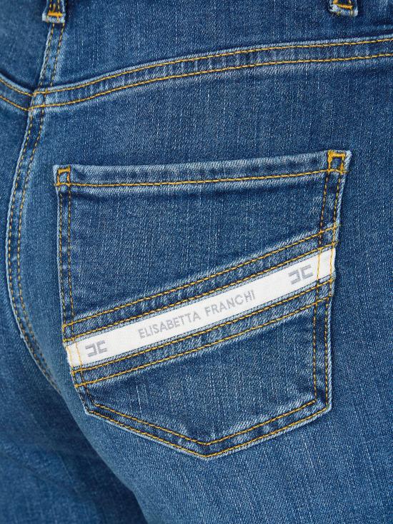26SS 엘리자베타프랜치 데님 팬츠 PJ17D61E2 139 BLU - ELISABETTA FRANCHI