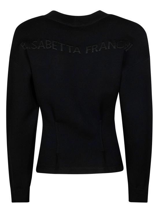 26SS 엘리자베타프랜치 스웨터 MK69Q61E2 110 NERO - ELISABETTA FRANCHI