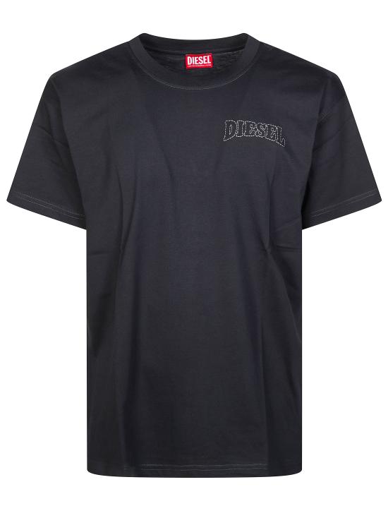 26SS 디젤 반팔 티셔츠 A220060PLAT 9XX NERO