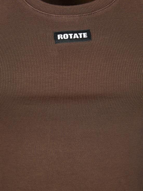 26SS 로테이트 민소매 티셔츠 1153761667 MARRONE - ROTATE