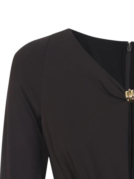 26SS 엘리자베타프랜치 롱 원피스 ABR1461E2 EV9 DARK CHOCOLATE - ELISABETTA FRANCHI