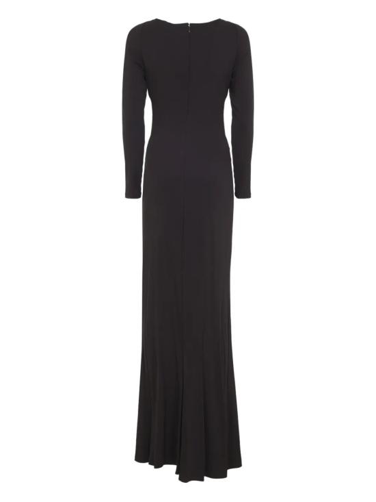 26SS 엘리자베타프랜치 롱 원피스 ABR1461E2 EV9 DARK CHOCOLATE - ELISABETTA FRANCHI