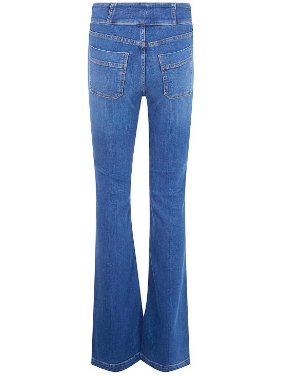 26SS 엘리자베타프랜치 데님 팬츠 PJ26D61E2 104 BLUE DENIM - ELISABETTA FRANCHI