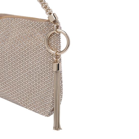 26SS 지미추 클러치/파우치 CALLIE TXGCHAI LIGHT GOLD Golden - JIMMY CHOO