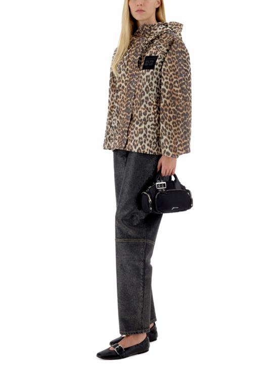 26SS 가니 나일론 자켓 W0738 859 ANIMALIER - GANNI