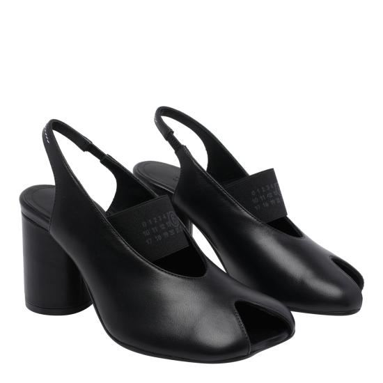 26SS MM6 메종마르지엘라 힐/펌프스 S59WP0213 P3628T8013 Black - MM6 MAISON MARGIELA