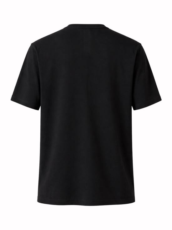 26SS 릭 오웬스 반팔 티셔츠 RU01F2232 JA09 BLACK - RICK OWENS