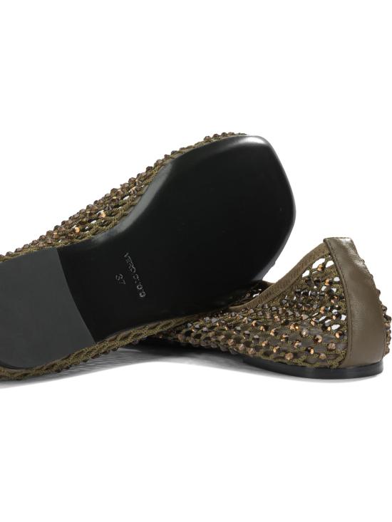 26SS 스트레티지아 플랫 슈즈 R11DOLLYARMY Green - STRATEGIA