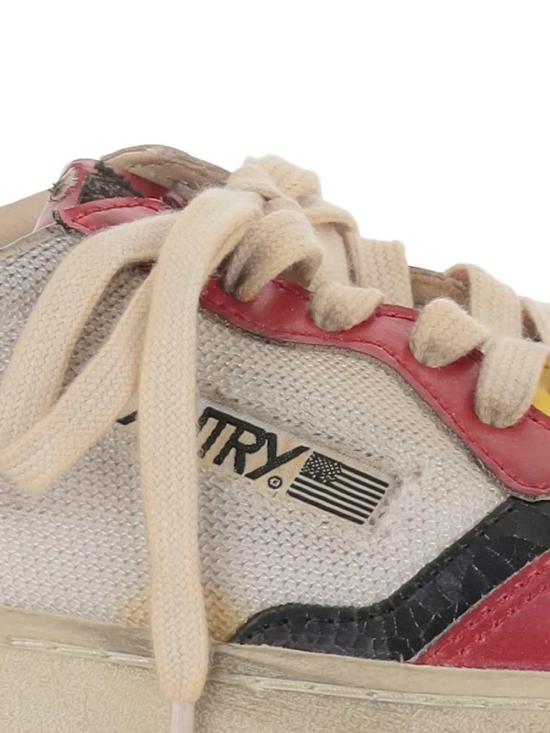 26SS 오트리 스니커즈 AVLMKH02 MESH LEA WHT RED KH02 - AUTRY