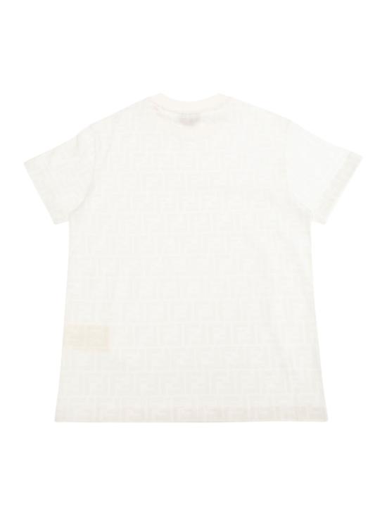 26SS [키즈] 펜디 티셔츠 JUI181 ATRVF0TU9 White - FENDI