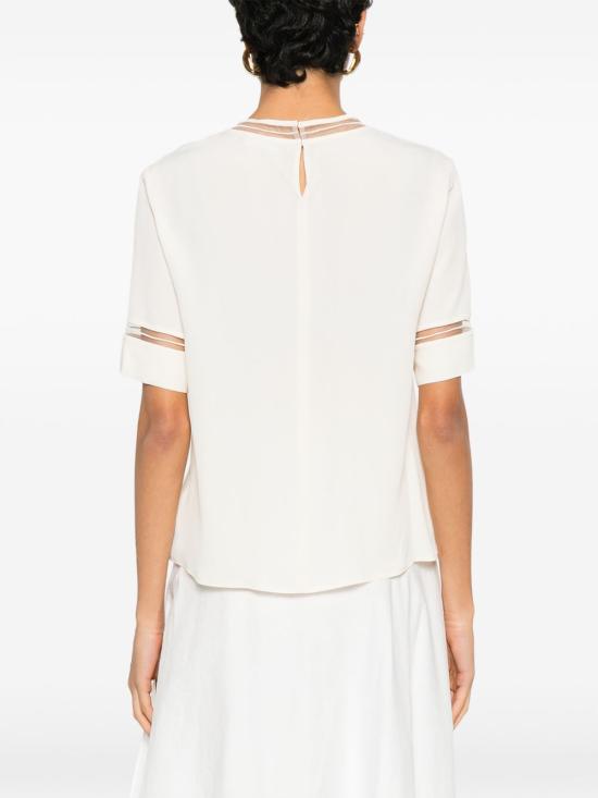 26SS 파비아나 필리피 긴팔 티셔츠 TPD266F289 L7750145 Burro - FABIANA FILIPPI