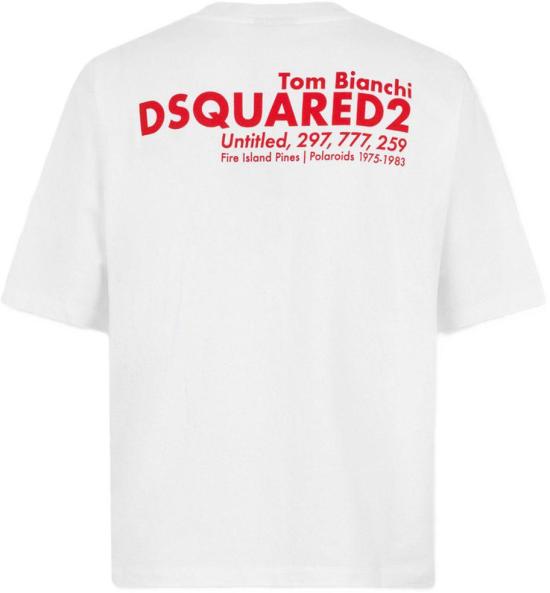 26SS 디스퀘어드2 반팔 티셔츠 S74GD1550D20106100 WHITE - DSQUARED2