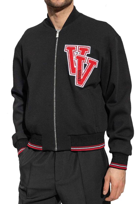  베르사체 봄버 자켓 10089701A064091B000 BLACK - VERSACE