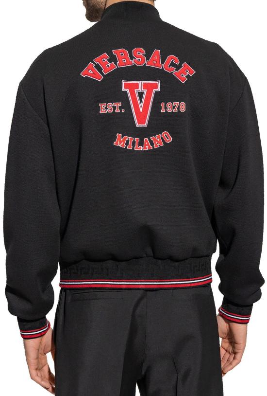  베르사체 봄버 자켓 10089701A064091B000 BLACK - VERSACE