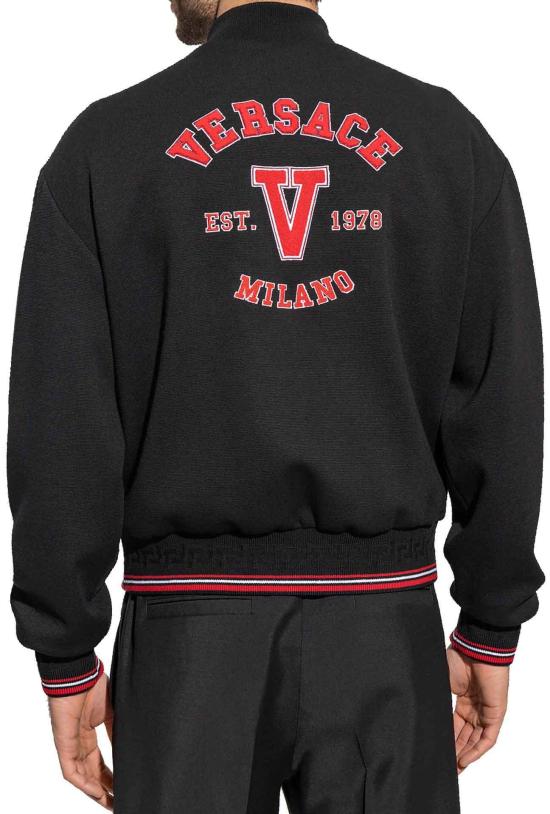  베르사체 봄버 자켓 10089701A064091B000 BLACK - VERSACE