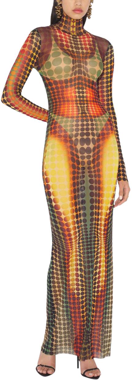 26SS 장 폴 고티에 롱 원피스 DR131M018P155060 DIVERS