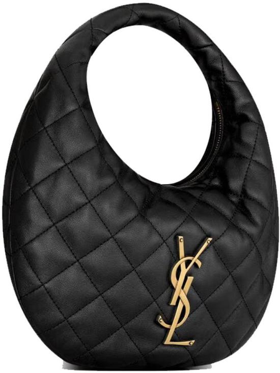 25FW 생로랑 이카리노 퀼티드 나파 토트백 851689AAANG1000 BLACK - SAINT LAURENT