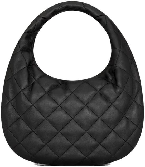 25FW 생로랑 이카리노 퀼티드 나파 토트백 851689AAANG1000 BLACK - SAINT LAURENT