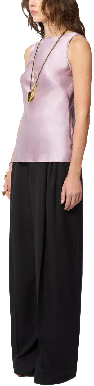 26SS 니나리찌 민소매 티셔츠 26PCTO011SE1415U2671 PINK - NINA RICCI