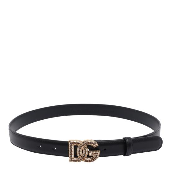 26SS 돌체앤가바나 레귤러 벨트 BE1682 AW57680999 Black