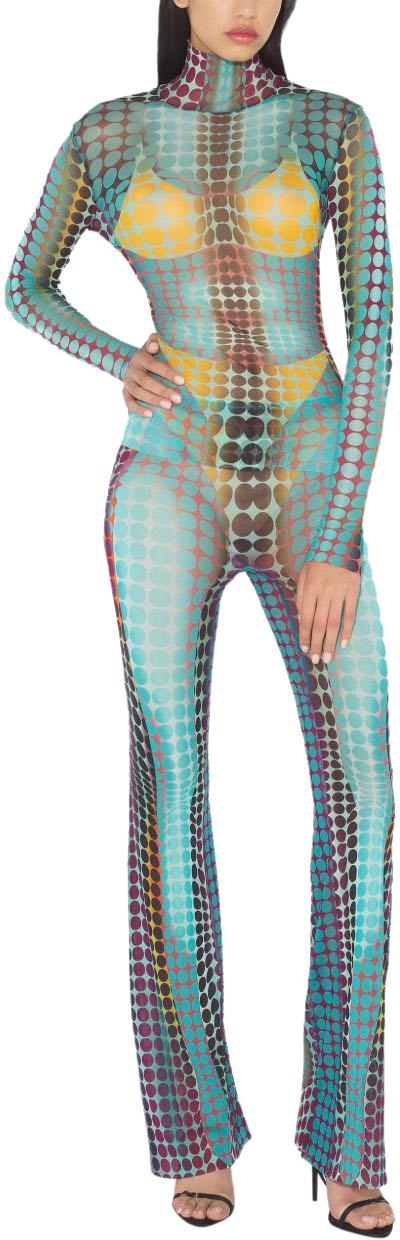 26SS 장 폴 고티에 긴팔 티셔츠 TO445M018P502710 DIVERS - JEAN PAUL GAULTIER