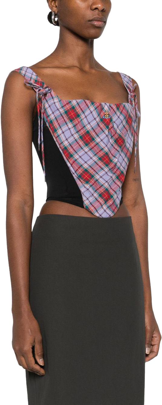 26SS 비비안웨스트우드 민소매 티셔츠 15030047W01C6O102 RED - VIVIENNE WESTWOOD