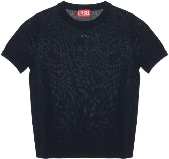 26SS 디젤 반팔 티셔츠 A175010DCCH9XX BLACK