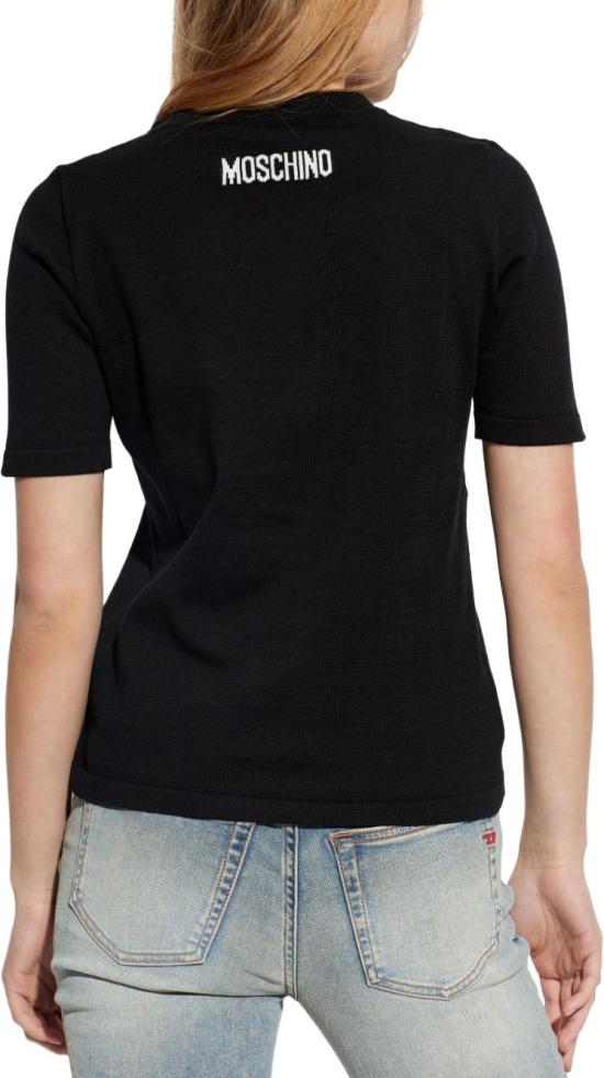 26SS 모스키노 스웨터 V091905023555 BLACK - MOSCHINO