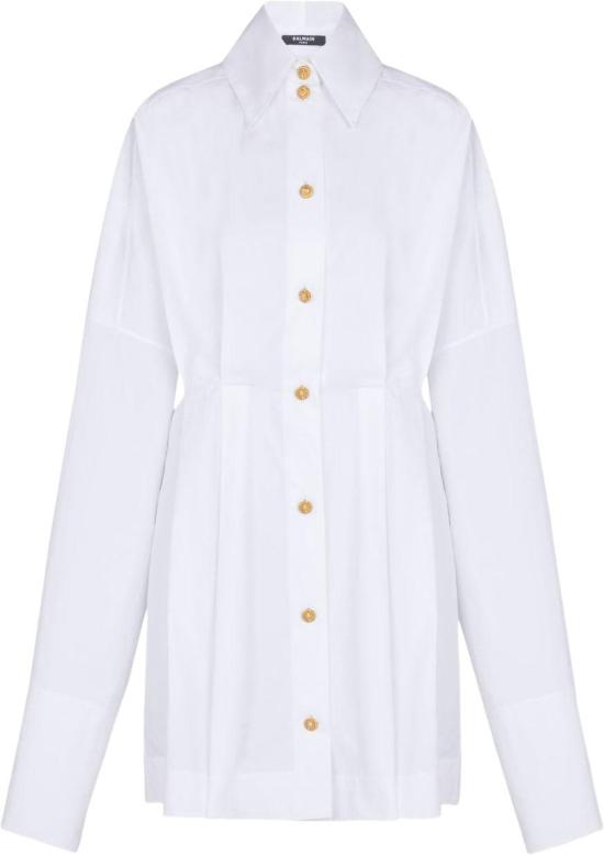 26SS 발망 숏 원피스 GF1R9412CB090FB WHITE