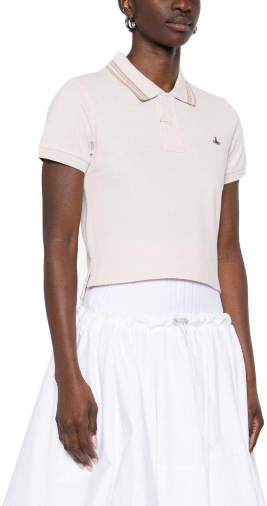 26SS 비비안웨스트우드 폴로 티셔츠 1H010004J00AUJ402 PURPLE - VIVIENNE WESTWOOD