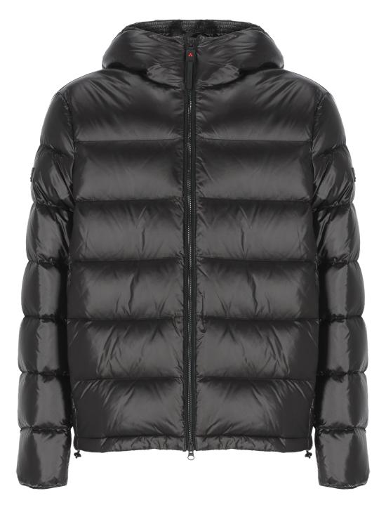 25FW 페트레이 호노바 LKS LINEAR 04 광택 나일론 다운 재킷 PEU5692 01181950NER Black