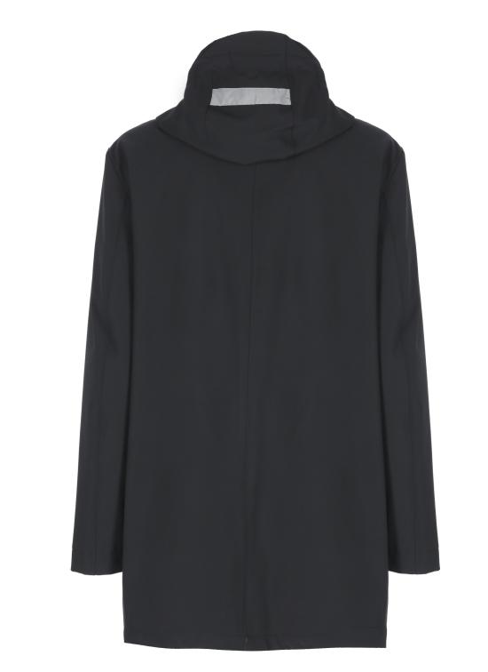 25FW 페트레이 알발리 KP 01 미니멀 테크니컬 3중 구조 트렌치코트 PEU4365 01191511NER Black - PEUTEREY